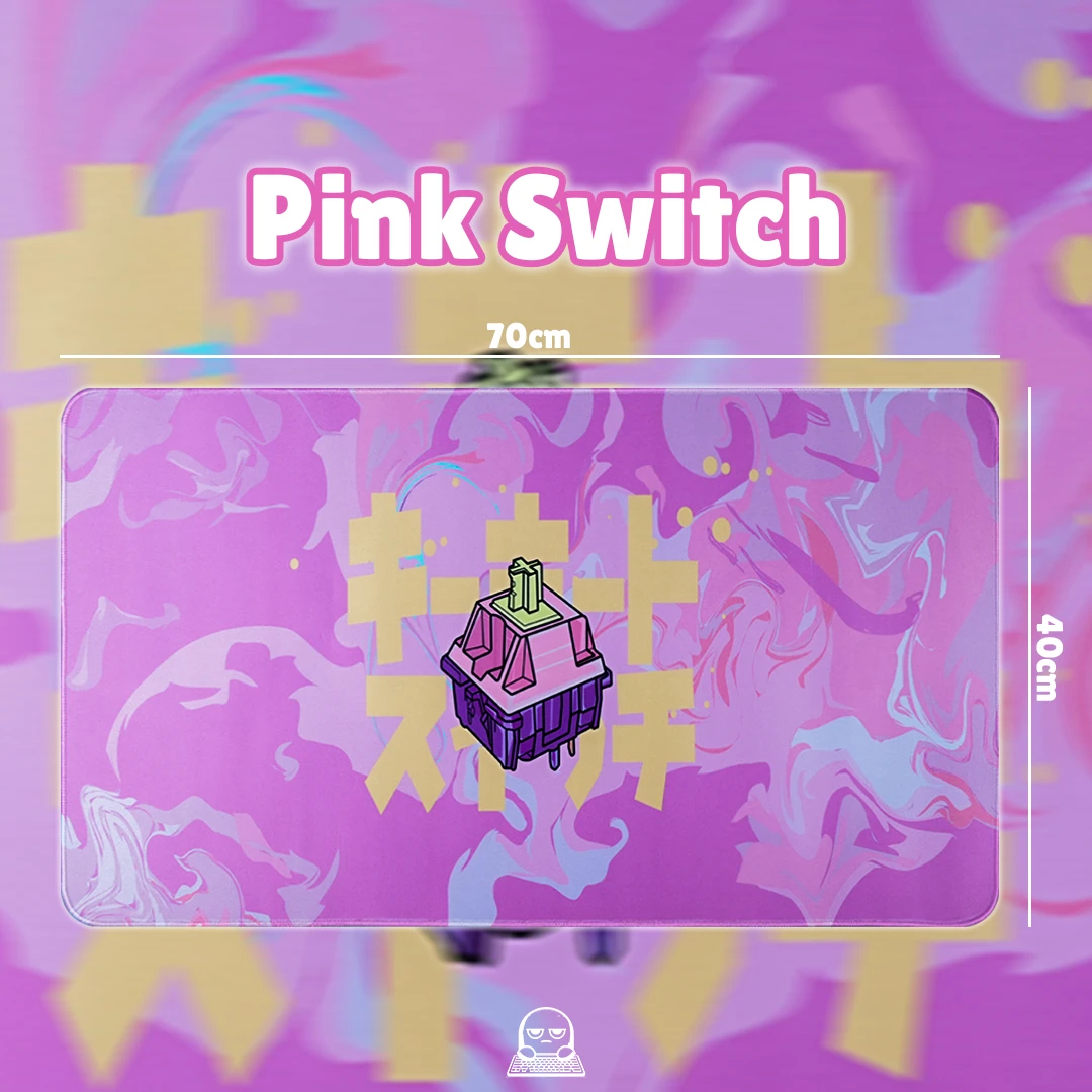Pink Switch Mousepad
