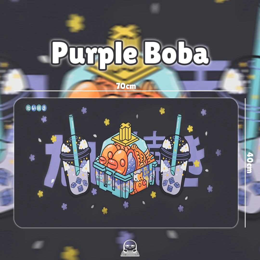 Purple Boba Mousepad